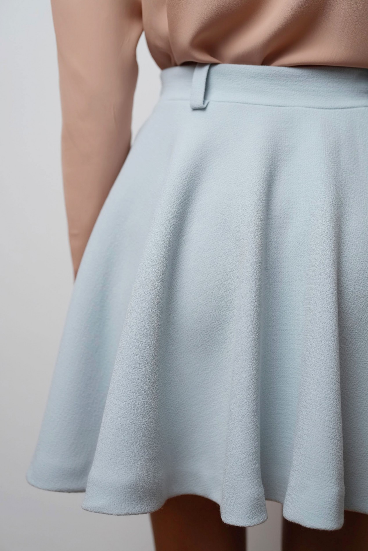 Flared skirt in full circle